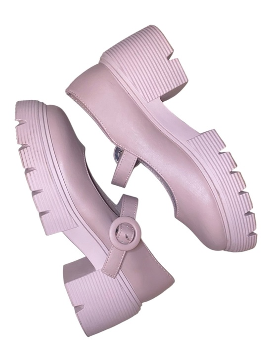 Journee Collection Shoes - JOURNEE COLLECTION “Zarynn” Treaded Outsole Platform Mary Jane Baby Pink Size 8
